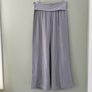 Just Living gray linen/cotton pants